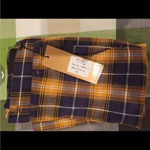 Prestige Plaid Pants - Purple and Gold